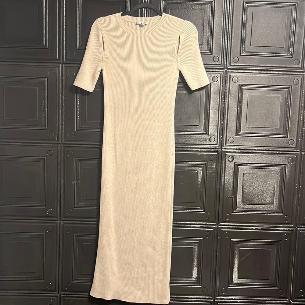 Topshop cutout detail Maxi dress